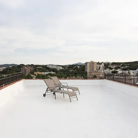 Апартаменты Penthouse With A 80m2 Terrace Near The *